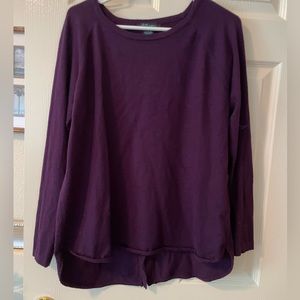 Stitch Fix Faith & Zoe Purple Sweater-sz L-worn once